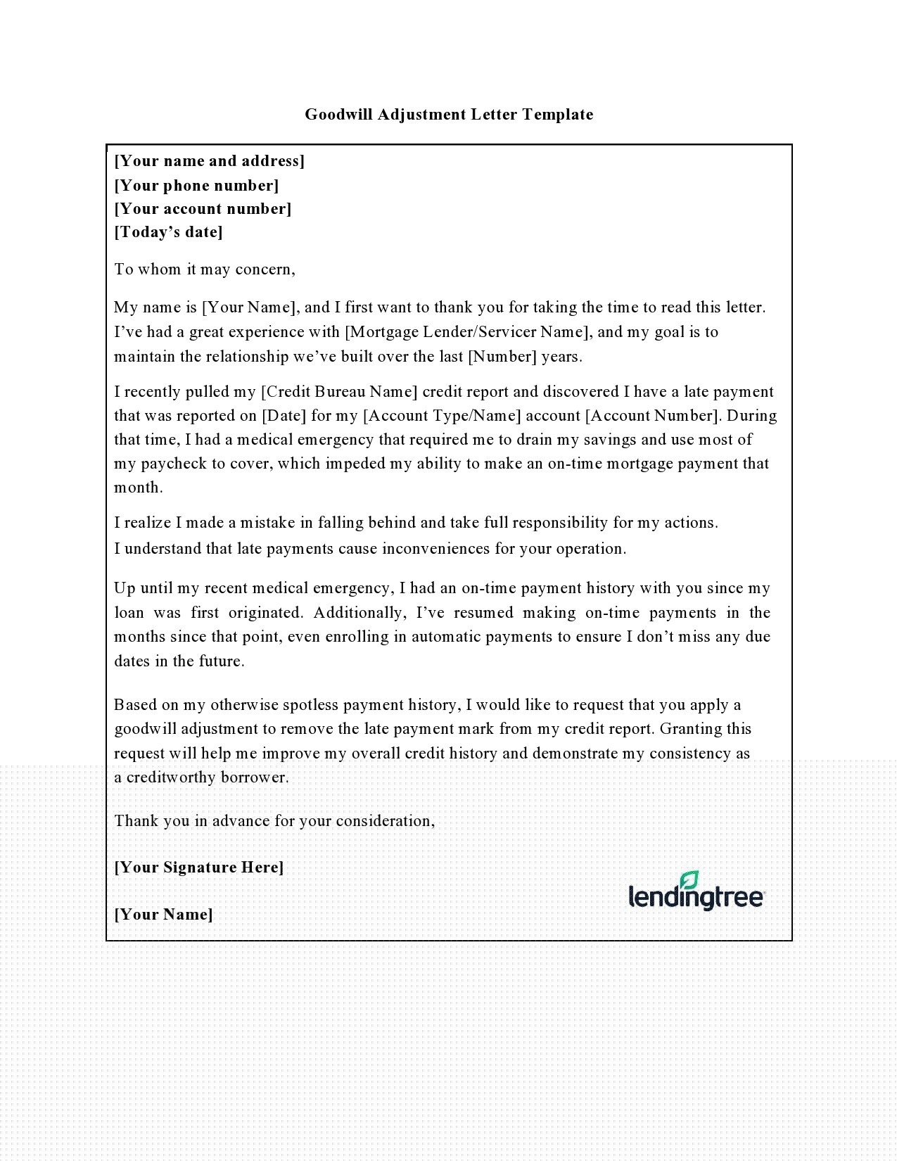 goodwill messages sample