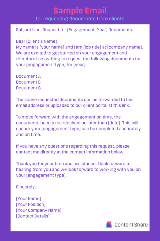 how to write email sending documents