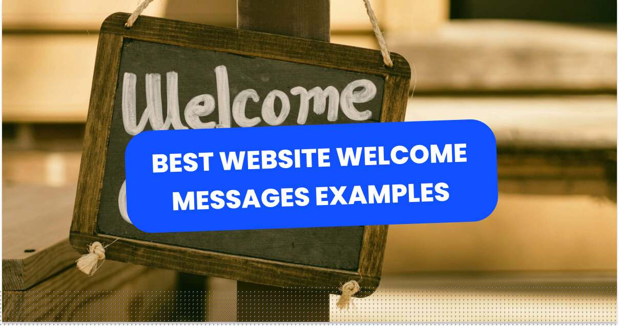 page welcome post