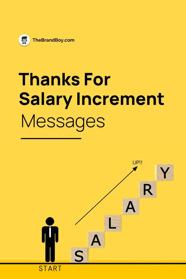 thanks message for salary increment to boss